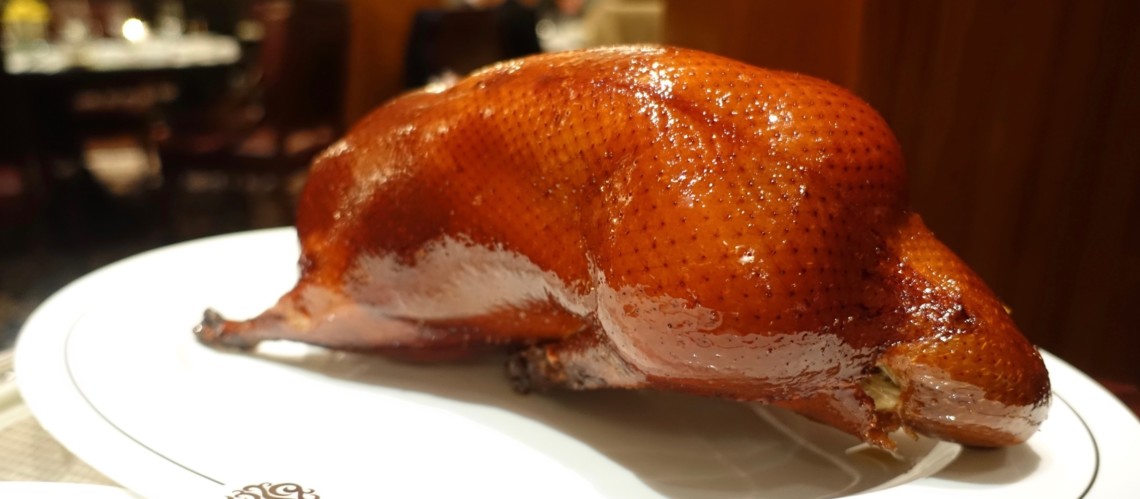 PEKING DUCK AT THE PENINSULA, SHANGH